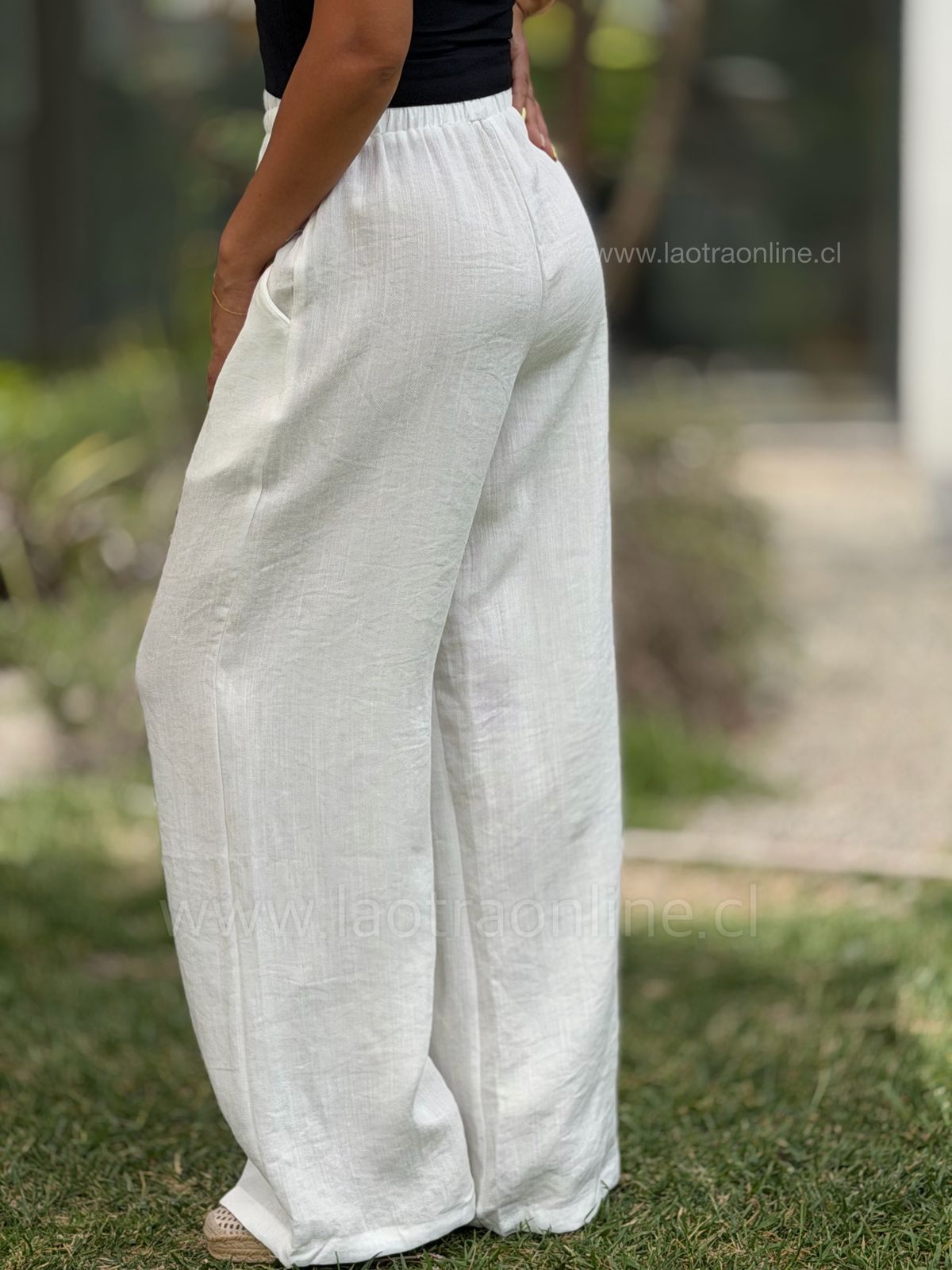 Pantalón Vallarta blanco