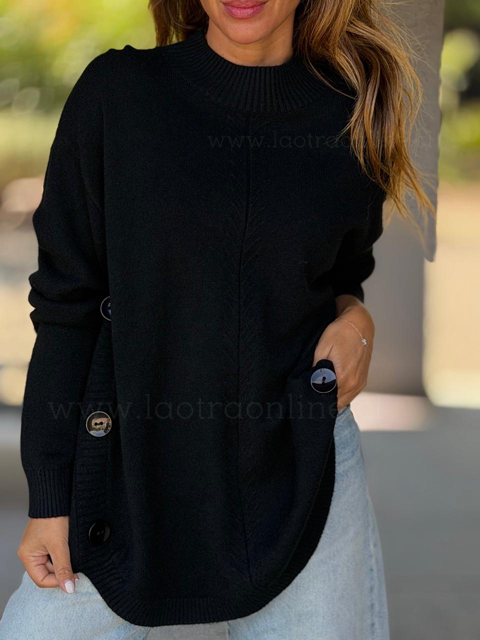 Sweater Nevada negro