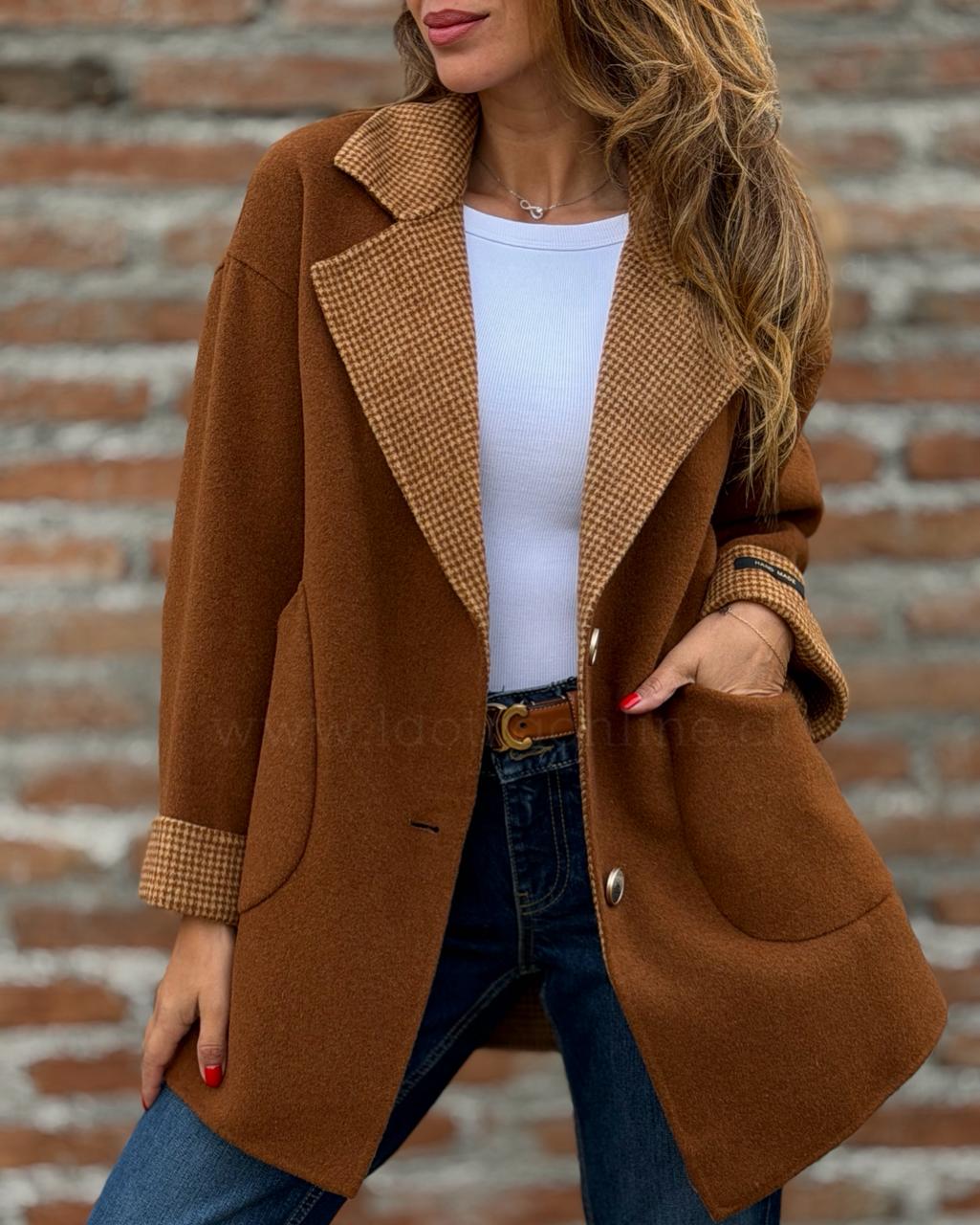 Abrigo/Blazer Lia toffe