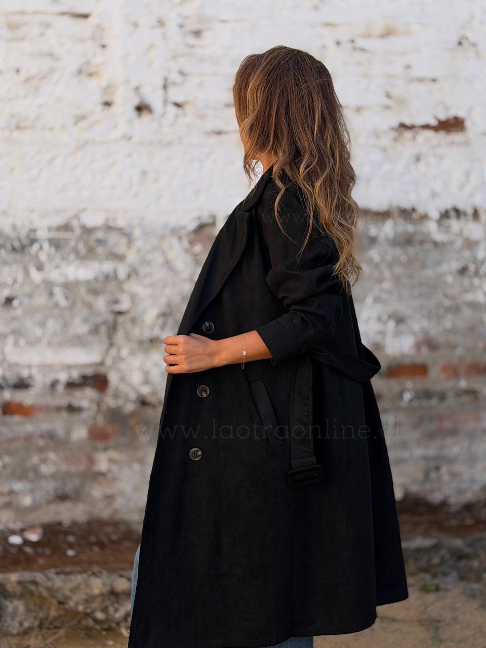 Trench Belice negro