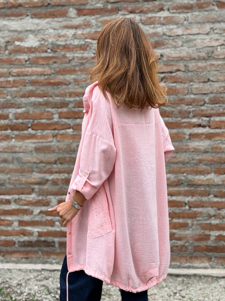Camisero Capucha rosa