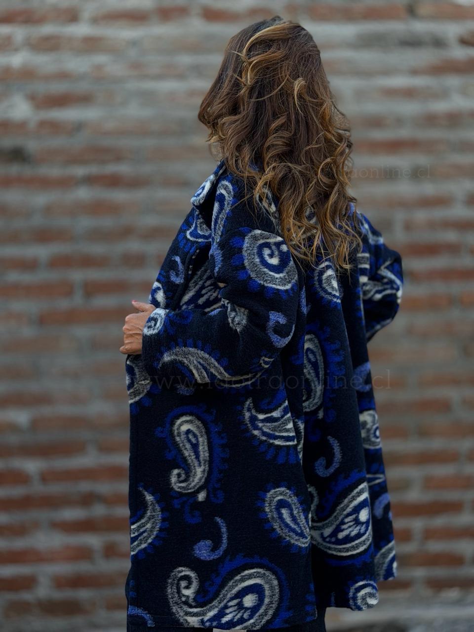 Abrigo Rochelle azul