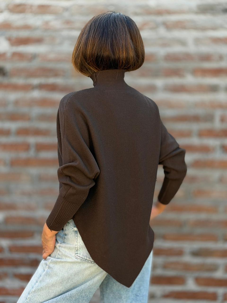 Sweater París Margot marrón