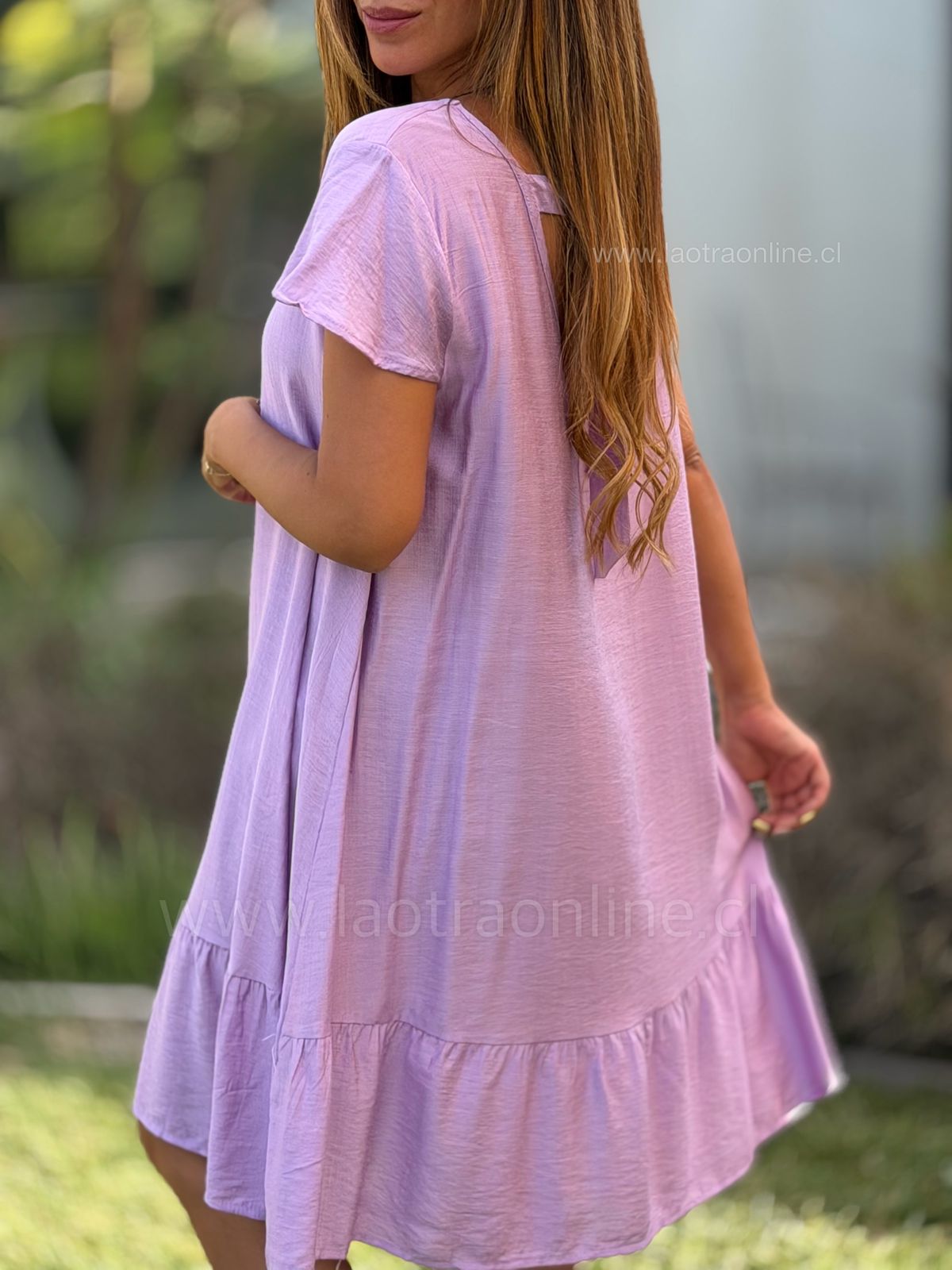 Vestido Sevilla lavanda