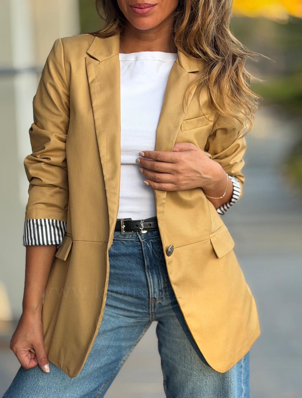 Blazer Cali mostaza