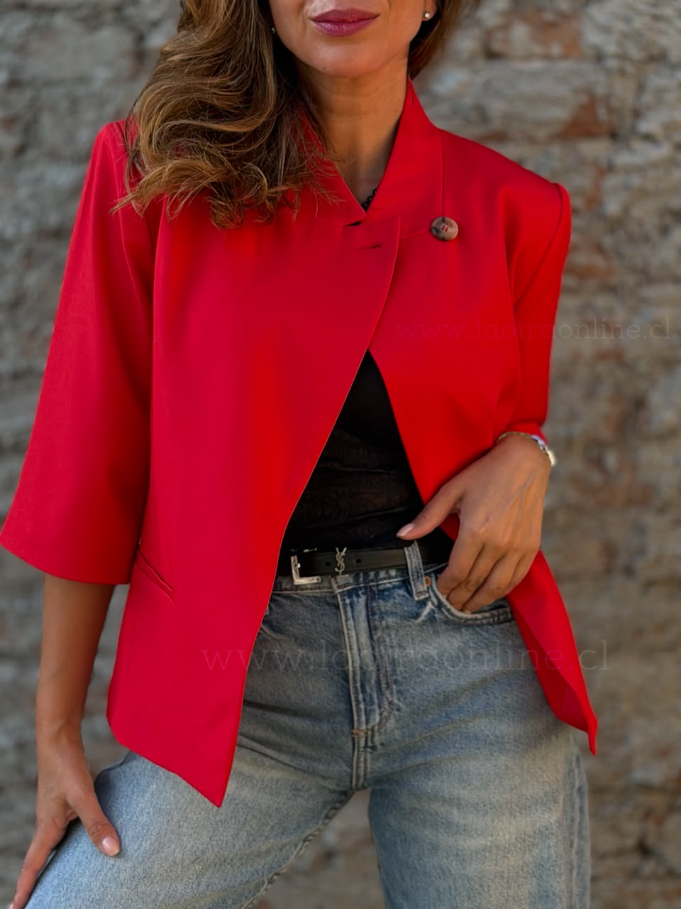 Blazer Impresionante rojo
