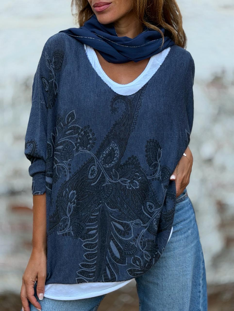 Set 3 en 1 Italiano azul