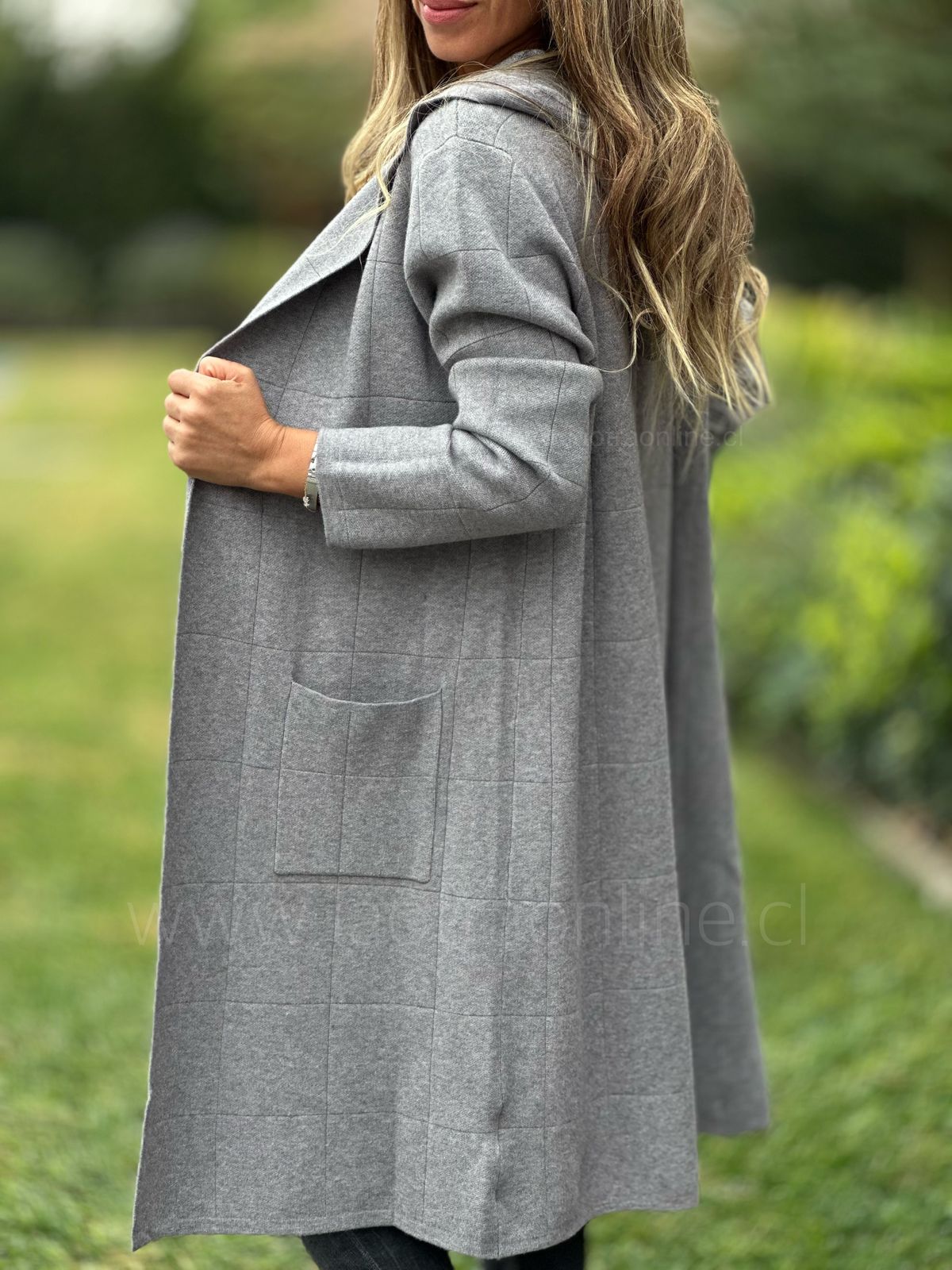 Cárdigan Castelli gris