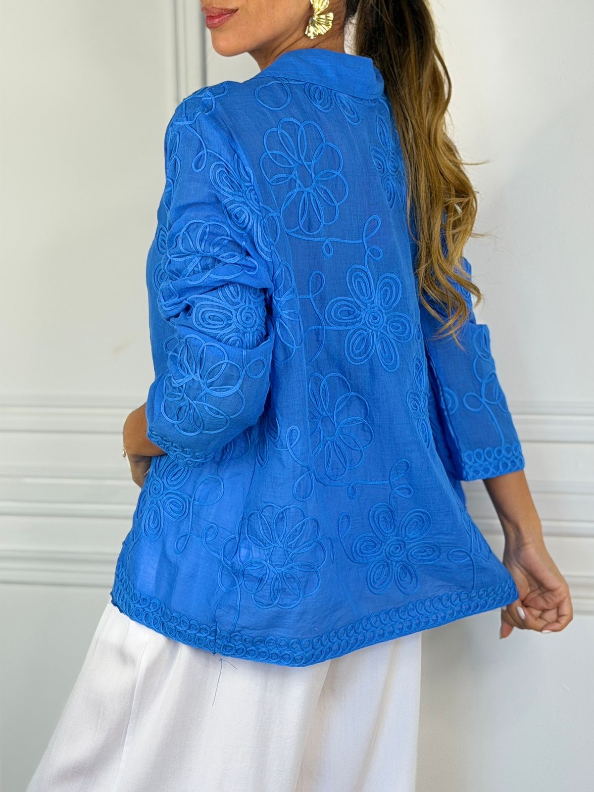 Blusa Tivoli azul